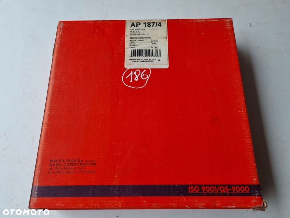 FILTR POWIETRZA MG ZT Rover 75 _ AP187/4 - 1