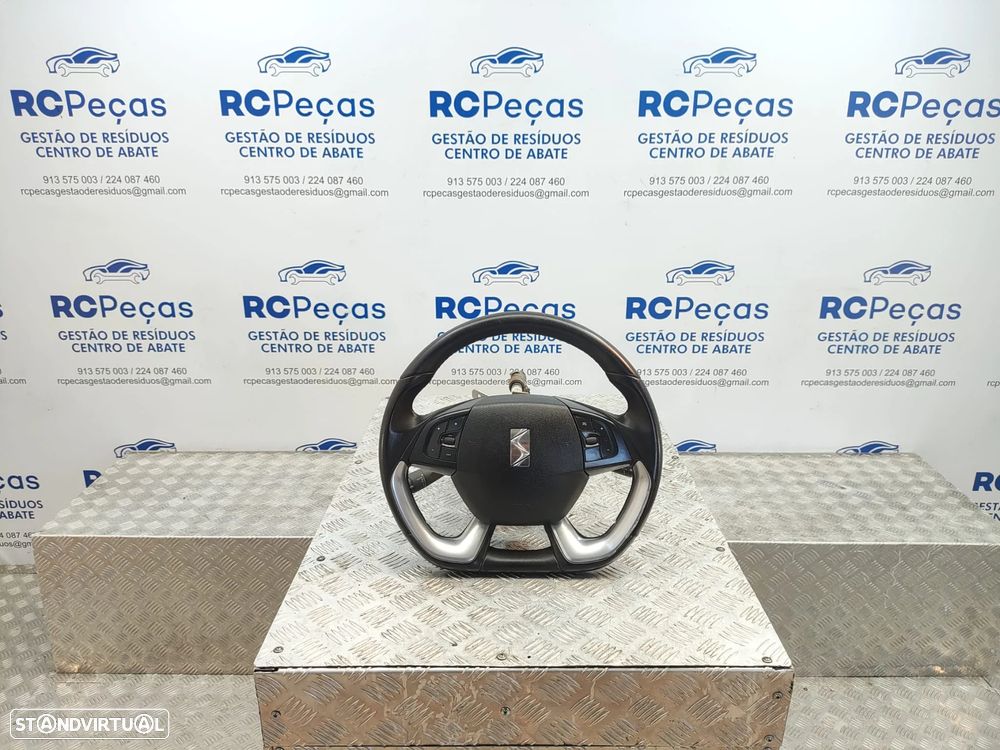 Volante Completo Em Pele Flat Bottom Citroen DS5 - 8