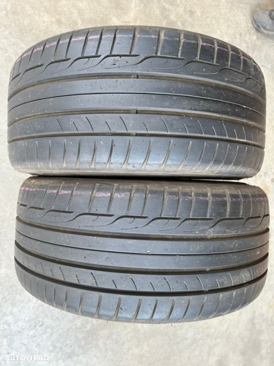 vand 2 anvelope 255/35/19 dunlop de vară ca noi