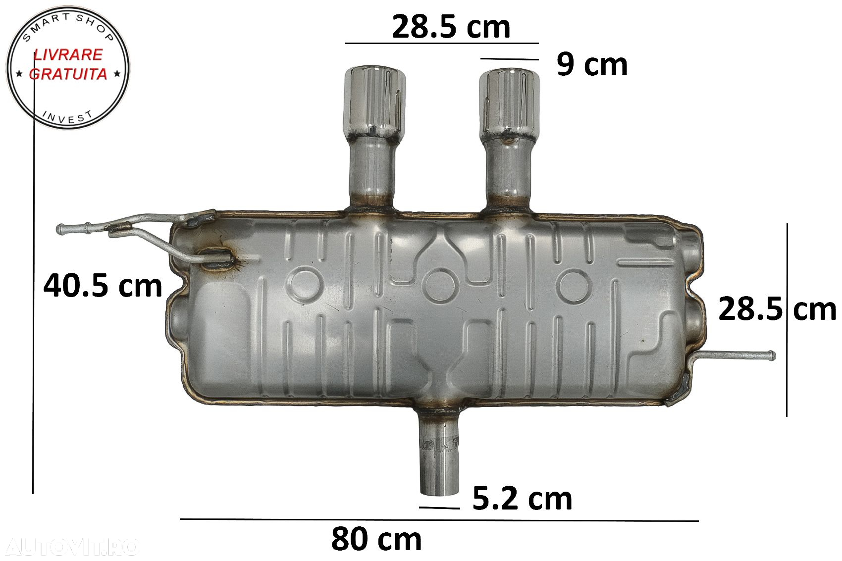 Sistem de evacuare VW Golf 5 R32 (2003-2007) Golf 6 R20 (2008-2013)- livrare gratuita - 5