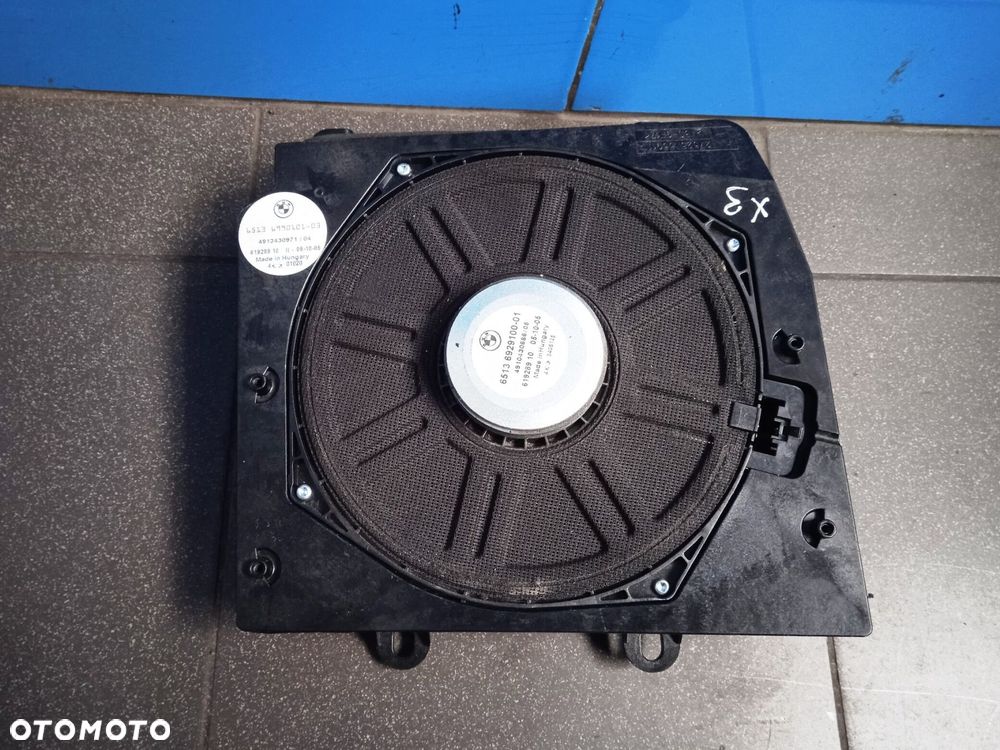 Głośnik niskotonowy subwoofer BMW X3 65136929100 61928910 - 1