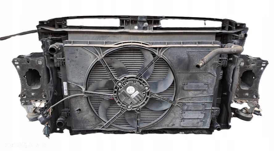 vw passat b8 14-19r przód maska zderzak pas błotnik led lr7h - 11