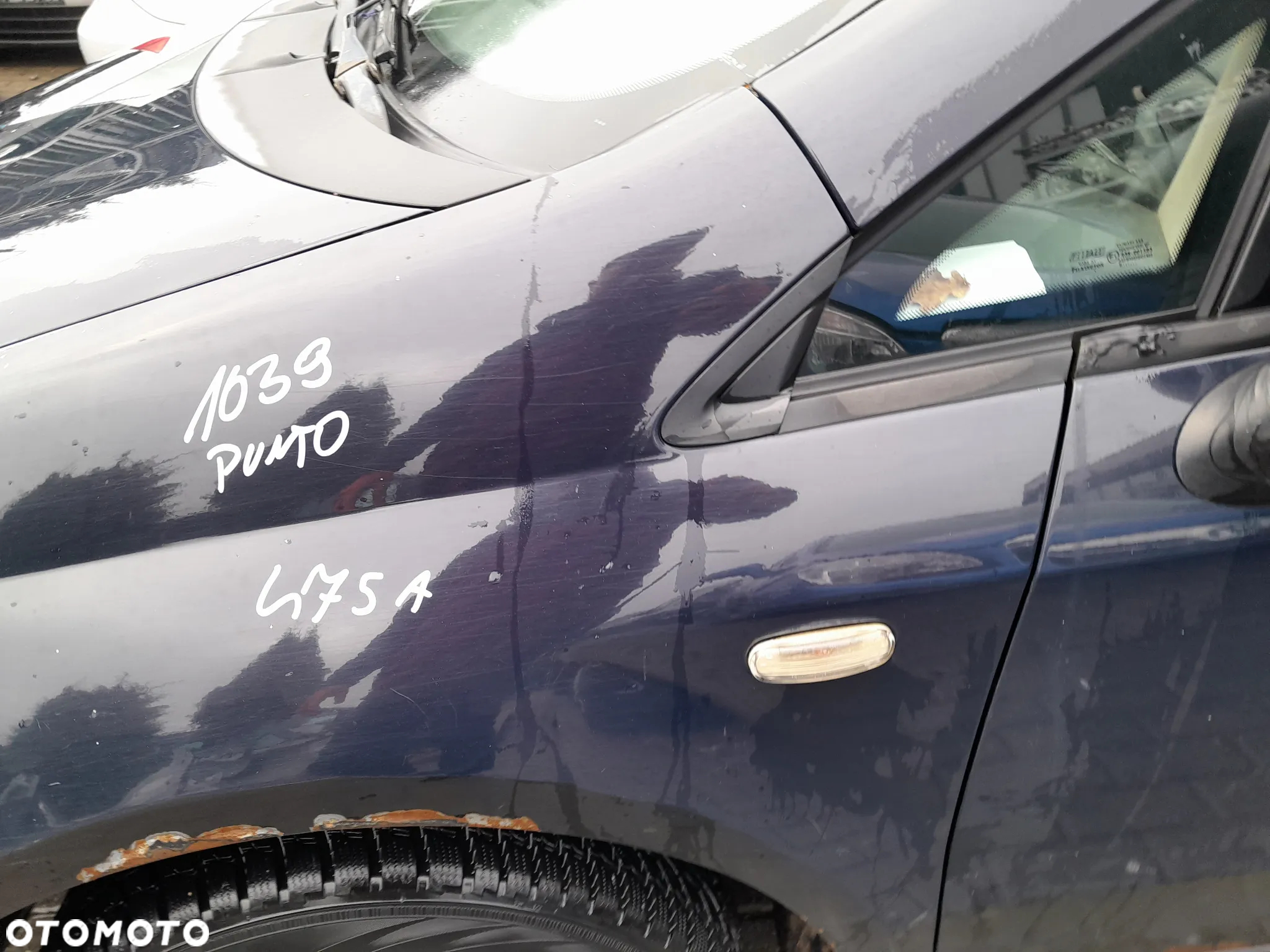 FIAT GRANDE PUNTO BŁOTNIK LEWY PRZEDNI LEWY PRZÓD - 3
