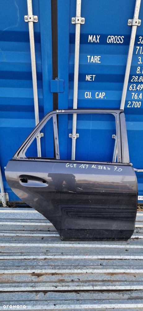 Drzwi Mercedes Gle 167 Po 2019r. Tył Prawy