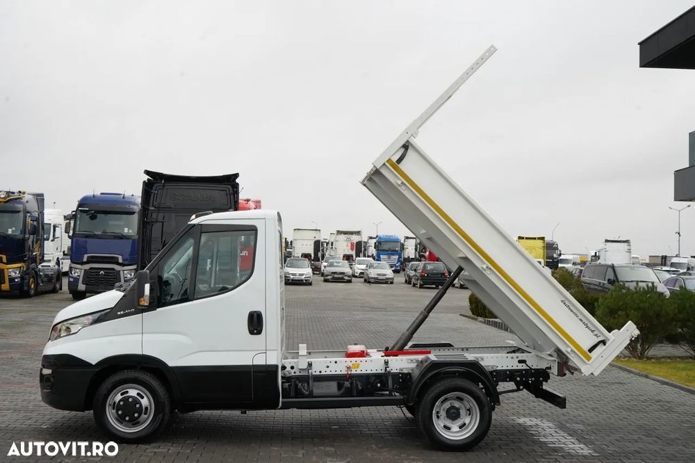 Iveco DAILY 35-140 / BASCULATOR SPATE / DUBLU / MANUAL / IMPORTAT - 3