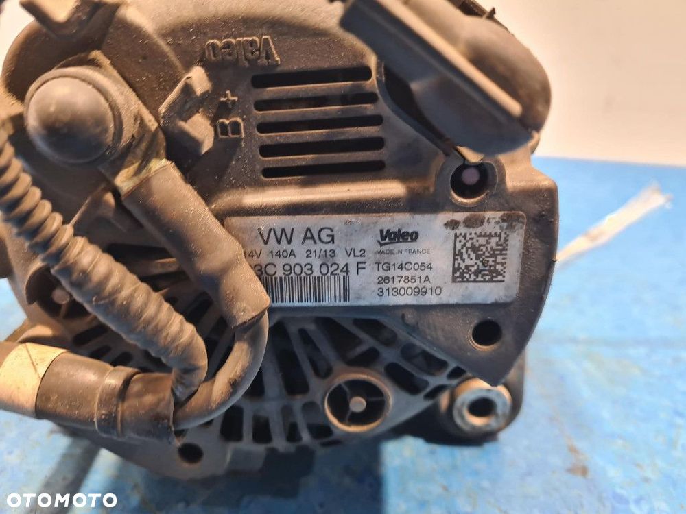 Vw PASSAT B7 1.4 TSI ALTERNATOR 03C903024F CTHD - 4
