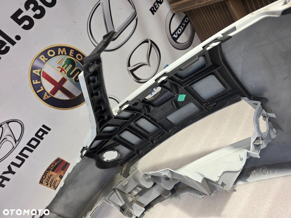 SKODA OCTAVIA 3 III LIFT 16- 5E0 ŁADNY ZDERZAK PRZEDNI PRZÓD NA SPRYSKI I BEZ PDC KOLOR BIAŁY NR 5E0807221N NR AUKCJI NZ2117 - 39