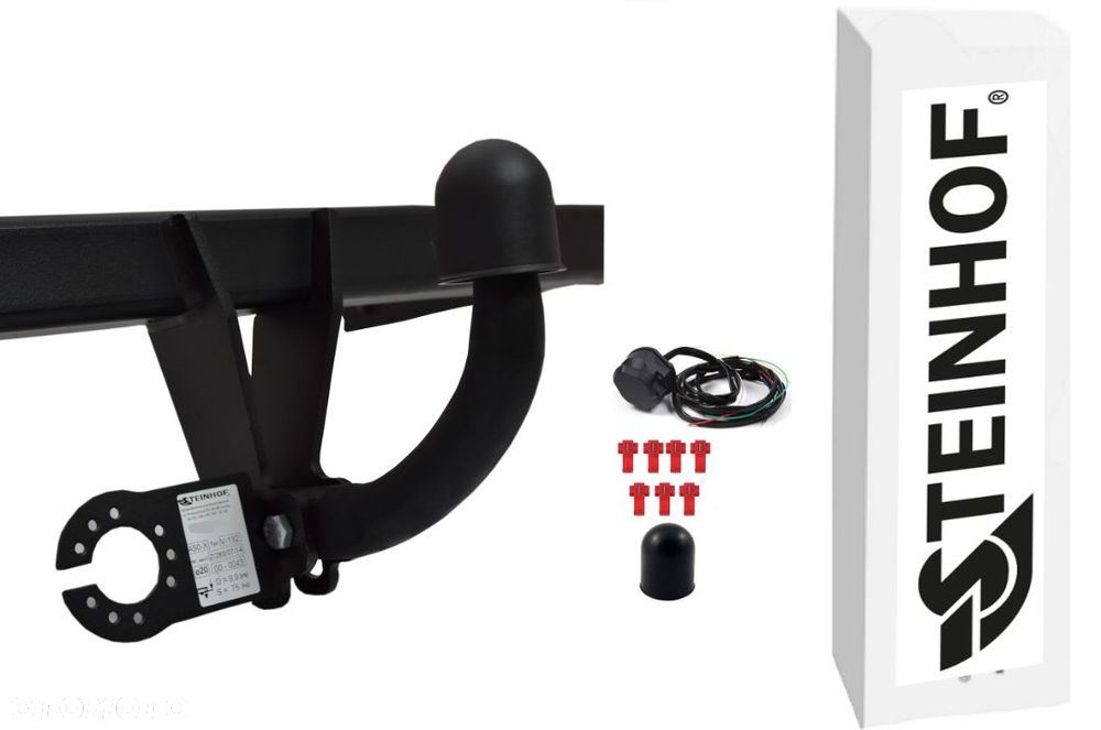 Hak Holowniczy + WIĄZKA 7PIN od Hyundai H1 / H300 Furgon od 2008 - 1