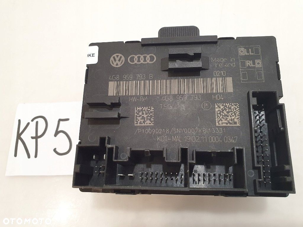 AUDI A6 C7 4G 2012r MODUŁ STEROWNIK DRZWI KIEROWCY - 1