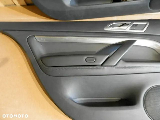 TAPICERKA BOCZKI BOCZEK DRZWI KOMPLET SKÓRA ŁADNE SKODA SUPERB  2001-2008 SEDAN EUROPA STAN BDB - 10