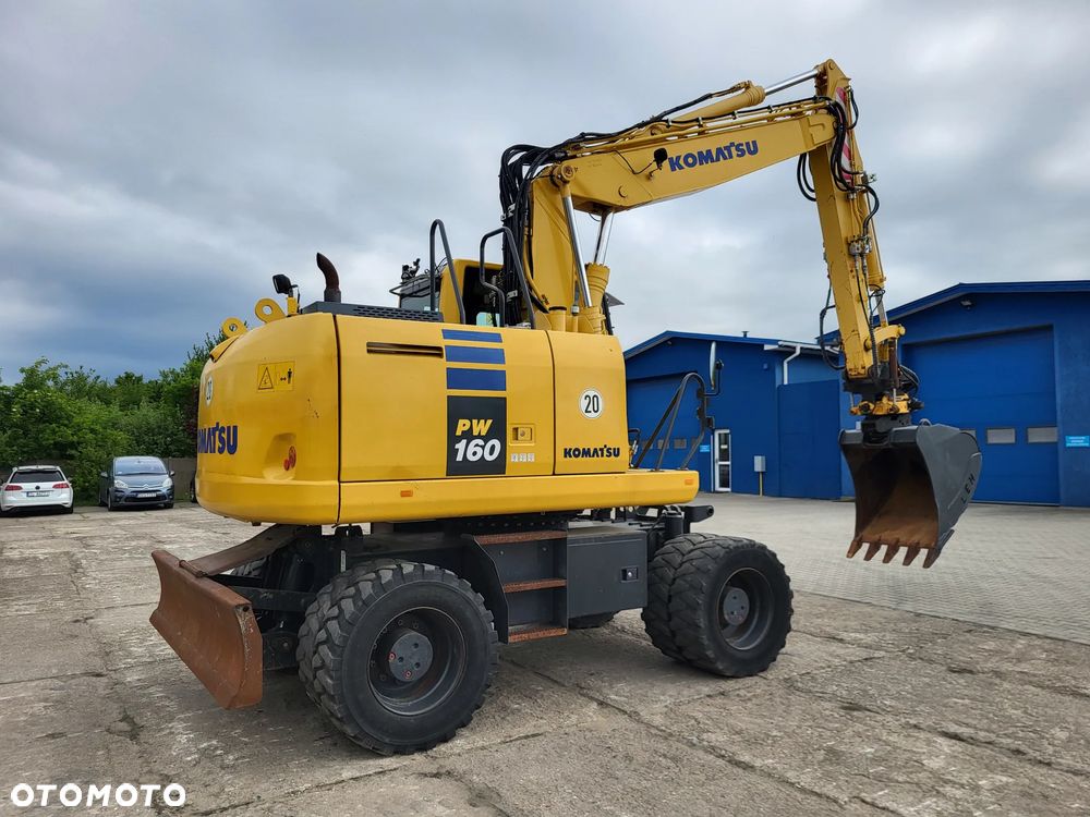 Komatsu PW 160 -10 spr z Niemiec - 6