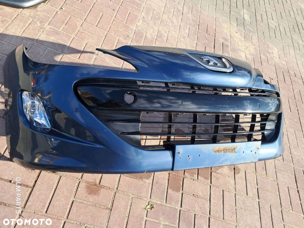 peugeot rcz kompletny zderzak przedni pdc