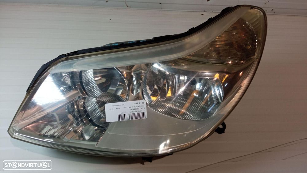 FAROL ESQUERDO CITROEN C5 BERLINA - 1