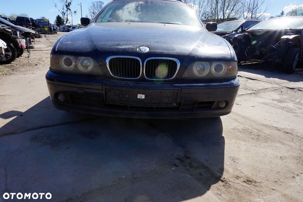 MASKA ZDERZAK BŁOTNIKI LAMPY 5 E39 263  BMW 1995-2000 GRANATOWY PRZÓD KOMPLETNY - 21