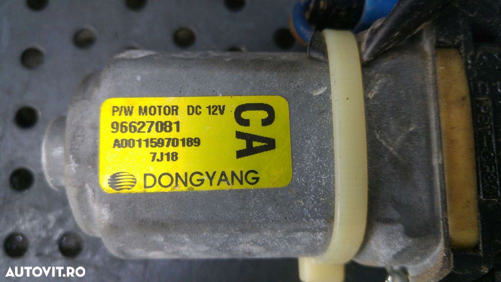 Motoras macara geam stanga spate chevrolet captiva c100 c140 96627081 - 2