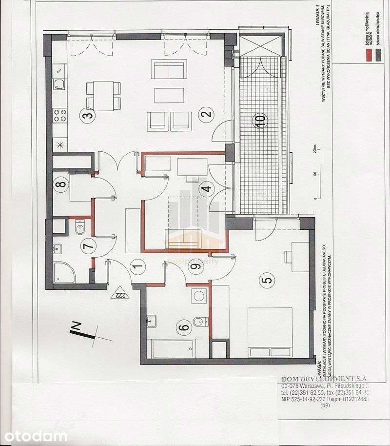 Apartament w centrum przy parku