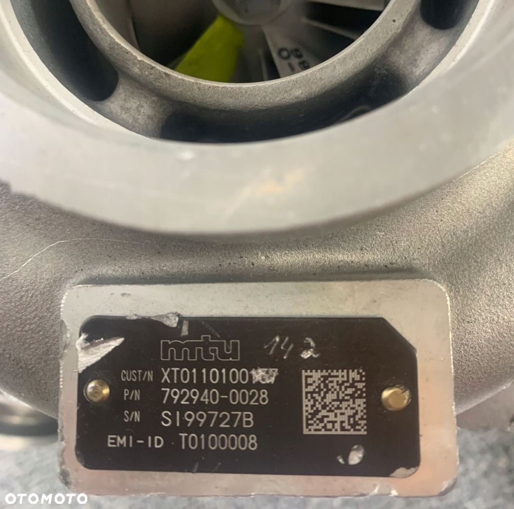 nowa turbosprężarka mtu 79294010028 792940 + rabat 500zł opis - 3