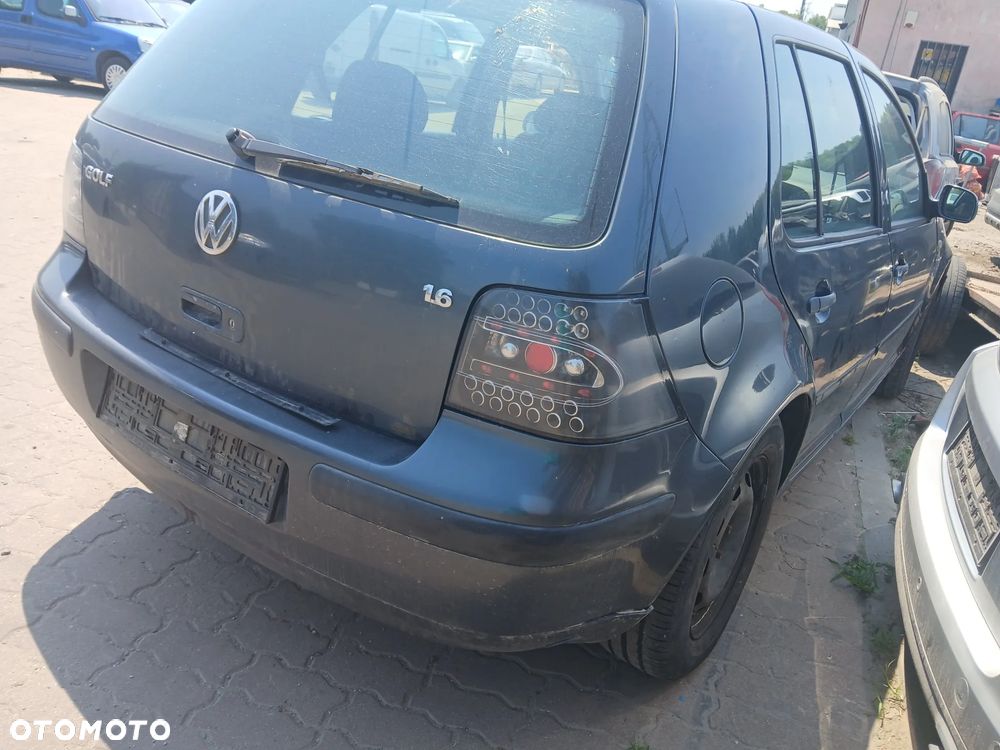 GOLF IV 1.6 AKL DLP LC7V maska pokrywa silnika klapa bagażnika zderzak lampa reflektor pas przedni stop lampy halogeny przeciwmgłowe odblaski grill atrapa - 4