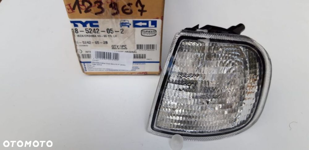 Kierunkowskaz Migacz Seat ibiza,Inca  93-97 Lewy  biały 18-5242-05-2,6K5953049A - 2