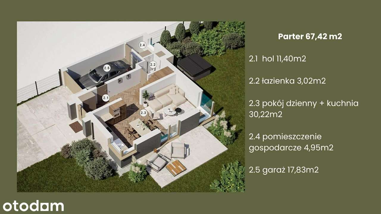 Domy w zabudowie bliźniaczej - BEZPOŚREDNIO - Pełny obrazek: 5/7