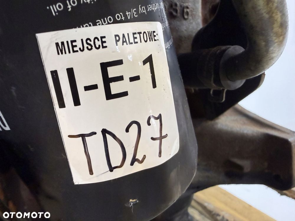 SILNIK TD27 TD27T Nissan Terrano II Ford Maverick 2.7 TD 125KM diesel - 12