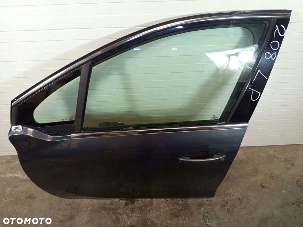 DRZWI LEWY PRZÓD LEWE PRZEDNIE PEUGEOT 208 I KTP - 2