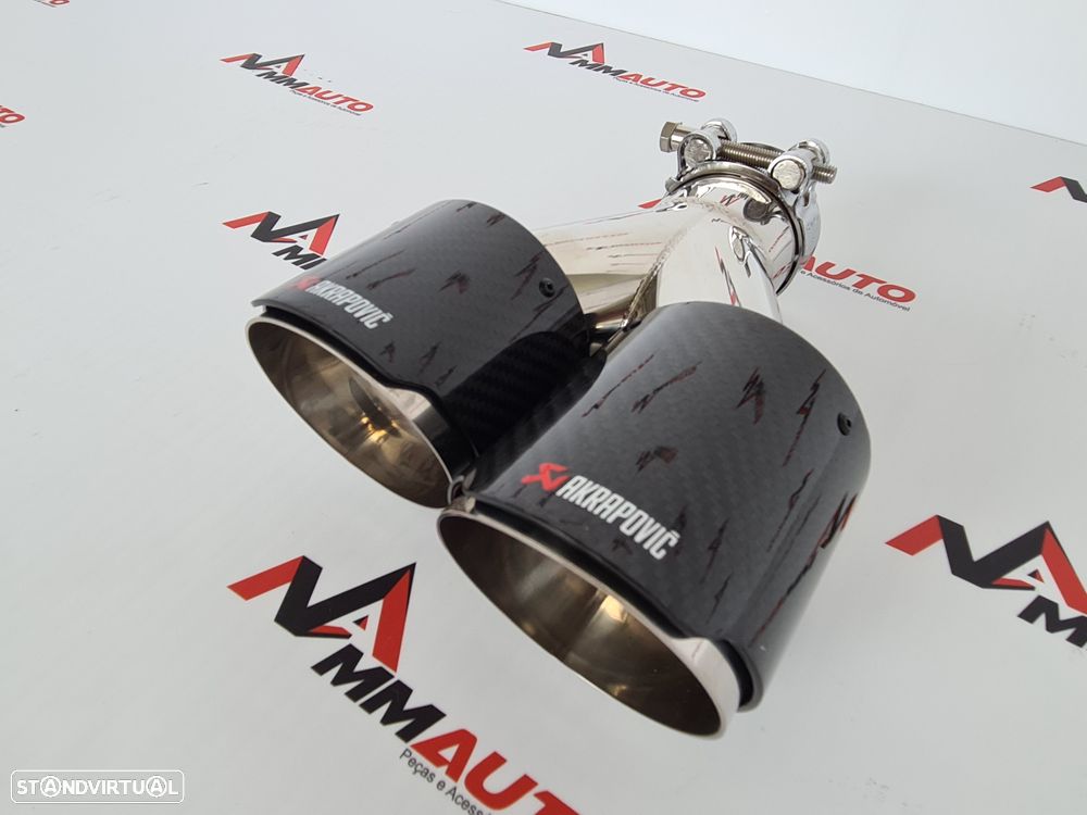 Ponteira Akrapovic Dupla C/ Recorte - 3