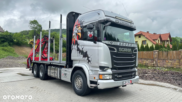 Scania R520 V8 Do drewna