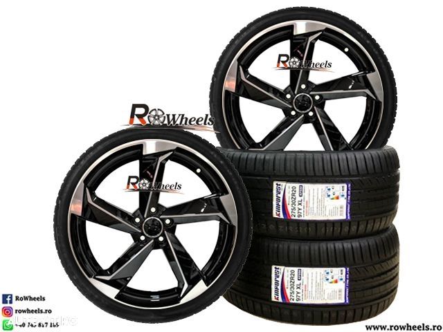 Jante Audi19 R19 Model rotor 2020 anvelope vara sau iarna A4 A5 A6 A7 Q3 Q5 RS - 1