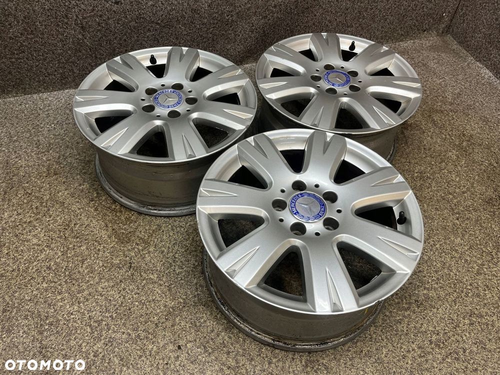Alufelgi felgi aluminiowe R16 5x112 7J ET43 Mercedes W204 Ładne ORG - 3