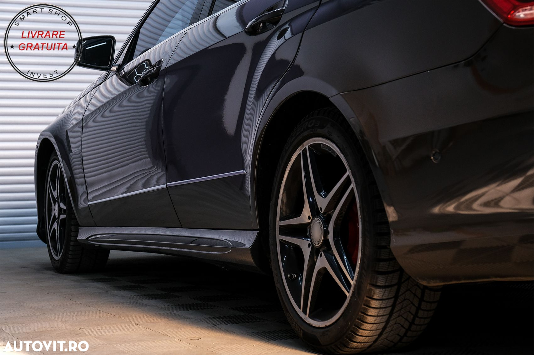 Kit Exterior Mercedes E-Class W212 Facelift (2013-2016) E63 Design Praguri Lateral- livrare gratuita - 20