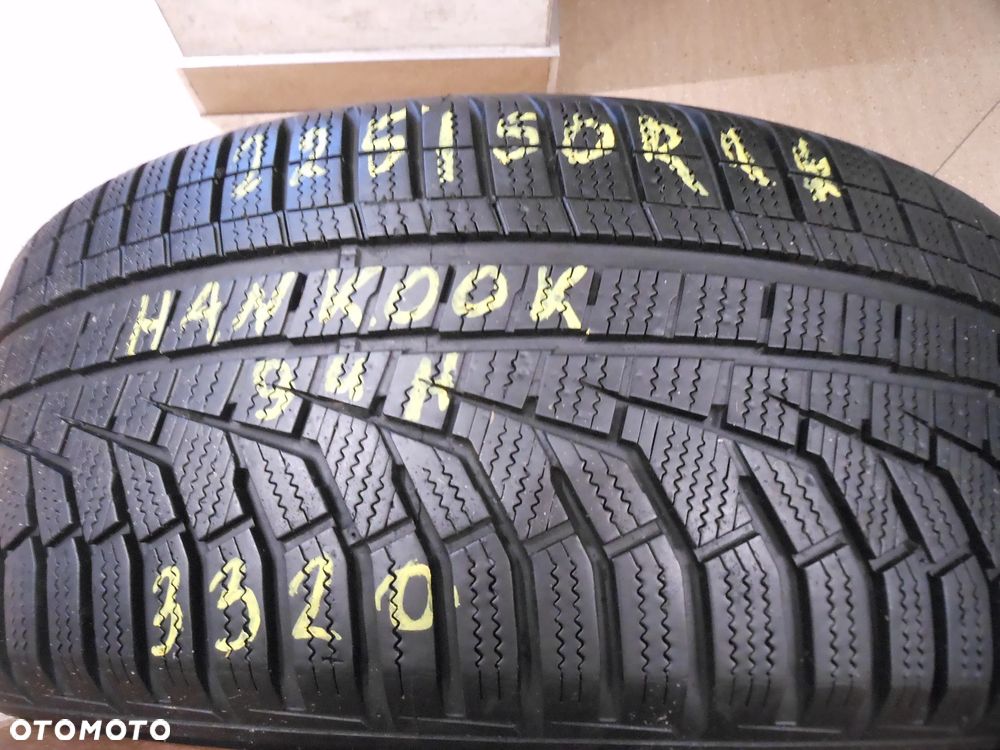 Opona pojedyńcza 225/50r17 hankook winter i cept evo 2 6mm zima - 1