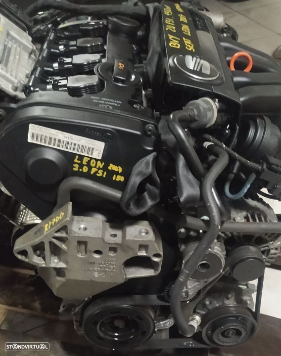 Motor 2.0 FSI 150cv vw - seat leon - Audi A 3 2007 caixa 6 velocidades GXV -- - 3