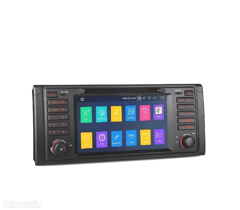 AUTO RADIO GPS ANDROID 10 BMW SERIE 5 E39 97-03 7" - 8