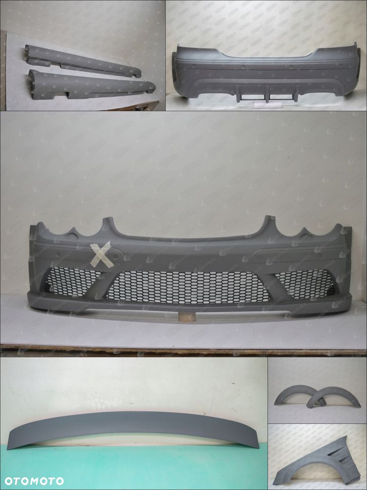 MERCEDES-BENZ CLK W208 BODY KIT ZESTAW OSPOILEROWANIA - 8