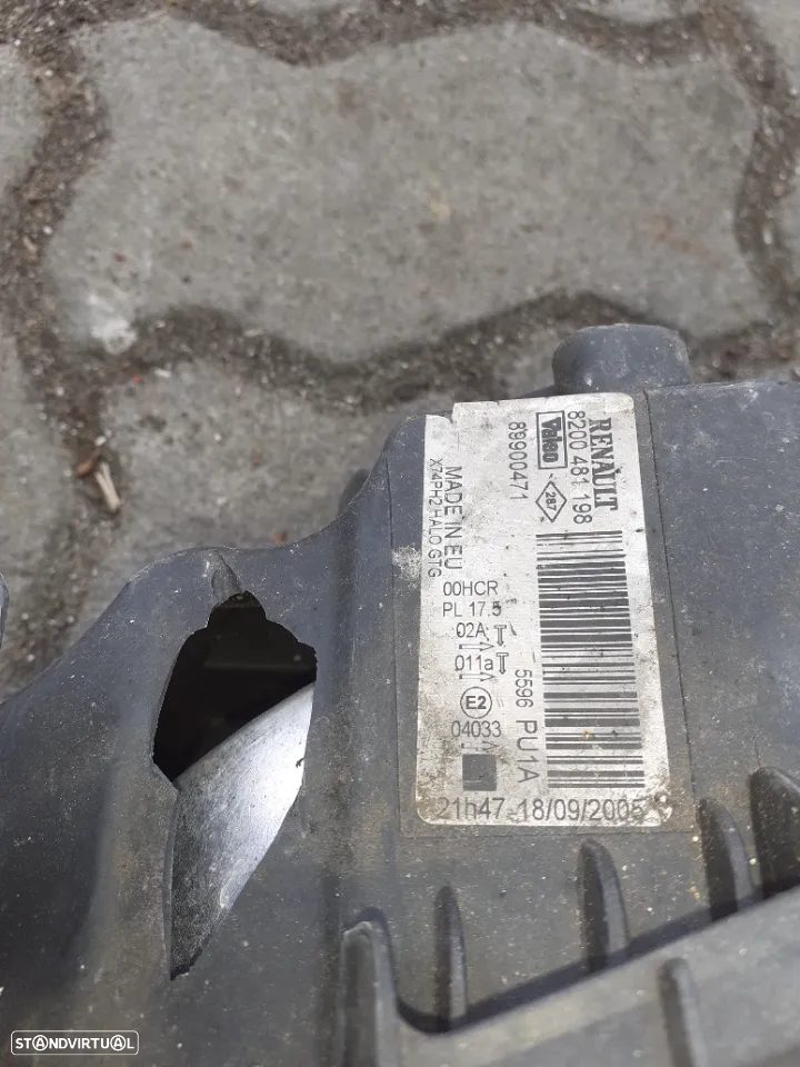 Farois frente renault laguna 2006 - 3