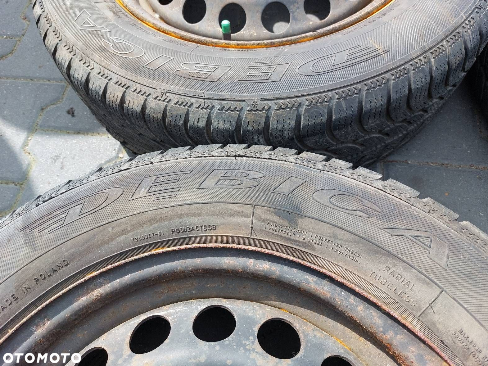 FELGI STALOWE 3 SZT 1K0601027C 5x112 6Jx15 ET47 57,1 VW GOLF V PASSAT - 3