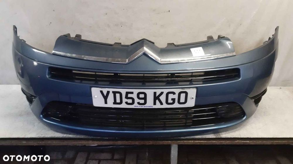 $# ZDERZAK PRZÓD PRZEDNI DO CITROEN C4 GRAND PICASSO HALOGENY NIEBIESKI KGQC - 1