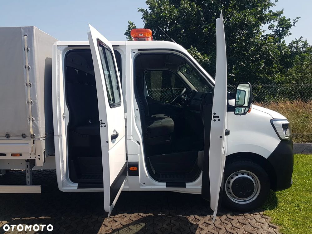 Renault MASTER DOKA 7-OSÓB PLANDEKA PAKA SKRZYNIA ŁADUNKOWA DOUBLE KABINA KLIMA TEMPOMAT KRAJOWY - 31