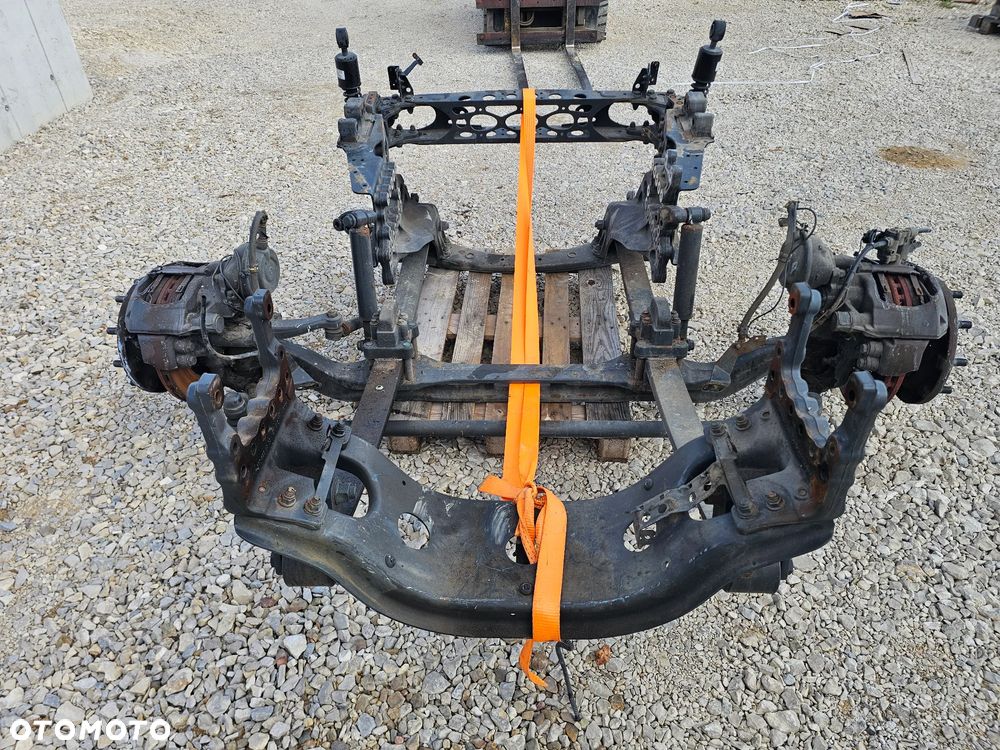 KOMPLETNE PRZEDNIE ZAWIESZENIE RESOR MERCEDES ACTROS MP4 EURO6 - 4