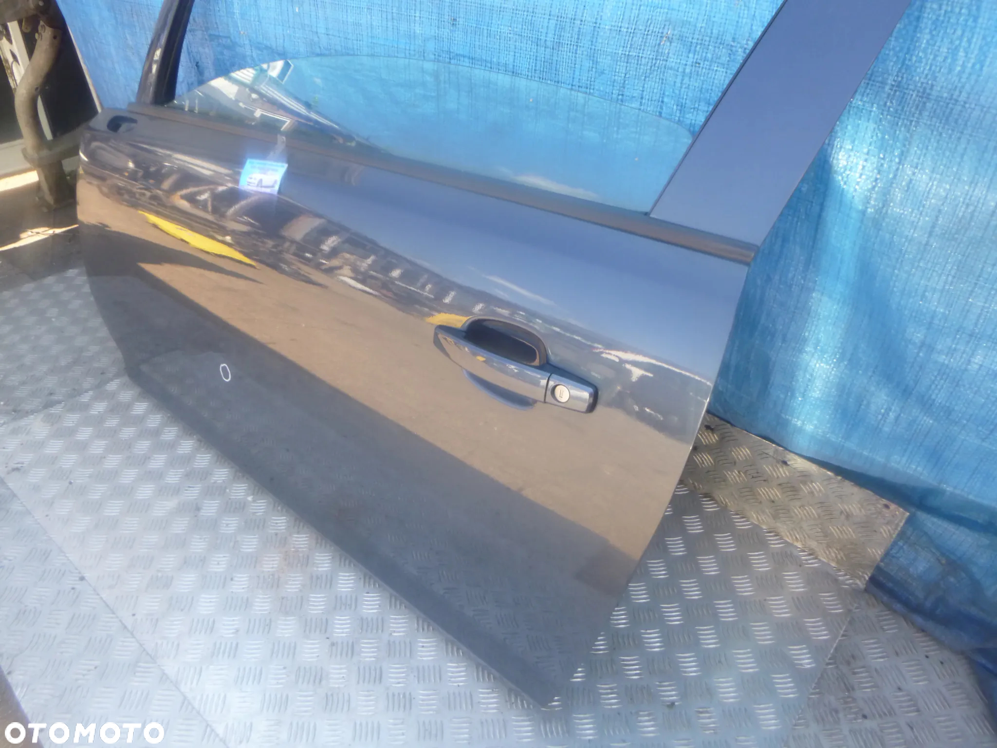 DRZWI LEWY PRZÓD OPEL CORSA D  3D 2008r KOLOR: Z168 - 3