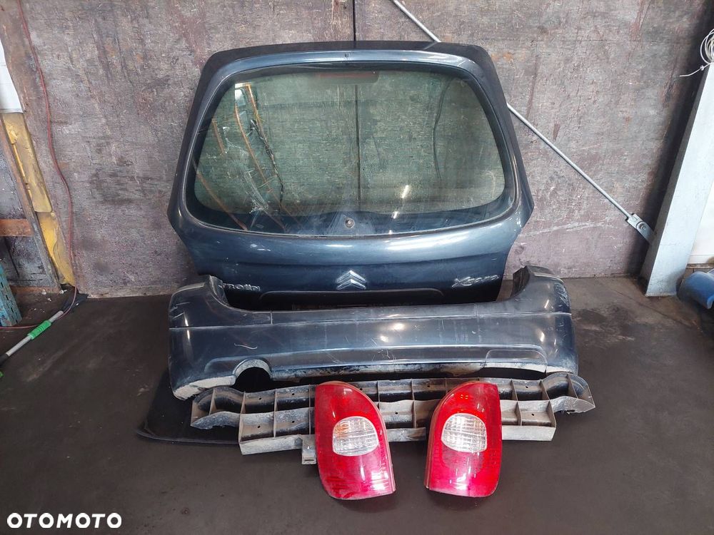 KOMPLETNY TYŁ KLAPA BAGAŻNIKA ZDERZAK LAMPY XSARA PICASSO I LIFT EYPC - 1