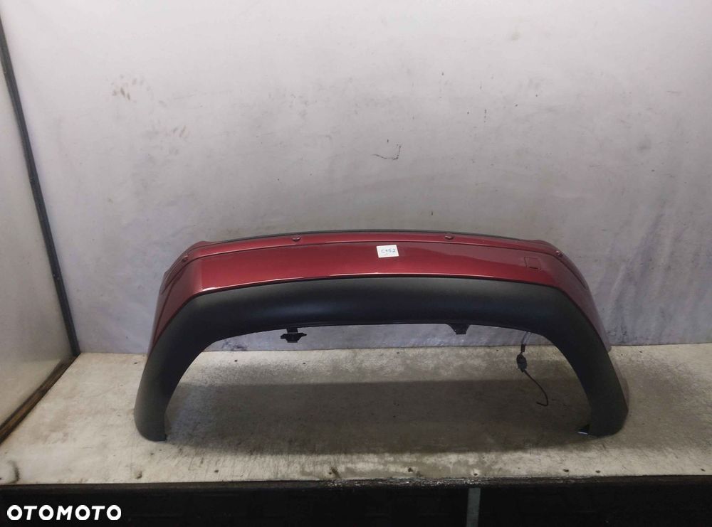 ^ ZDERZAK TYŁ TYLNY VOLVO V50 KOMBI BORDO BORDOWY PDC CZUJNIKI - 1