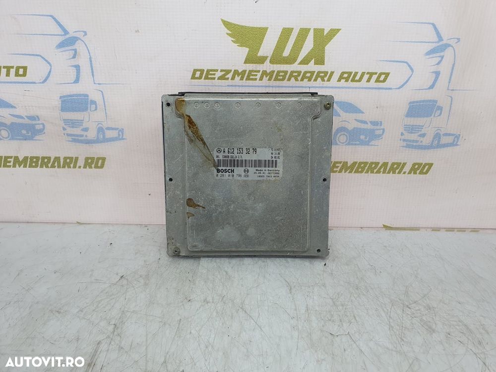 Calculator motor a6121533279 2.7 cdi OM612 Mercedes-Benz ML W163 [199 - 1