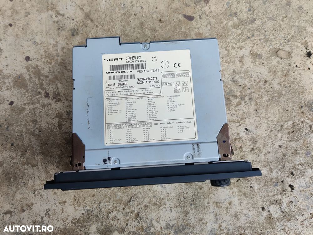 Navigatie RNS-E Seat Exeo 2009-2013 Audi A4 B6 B7 3R0035192 - 3