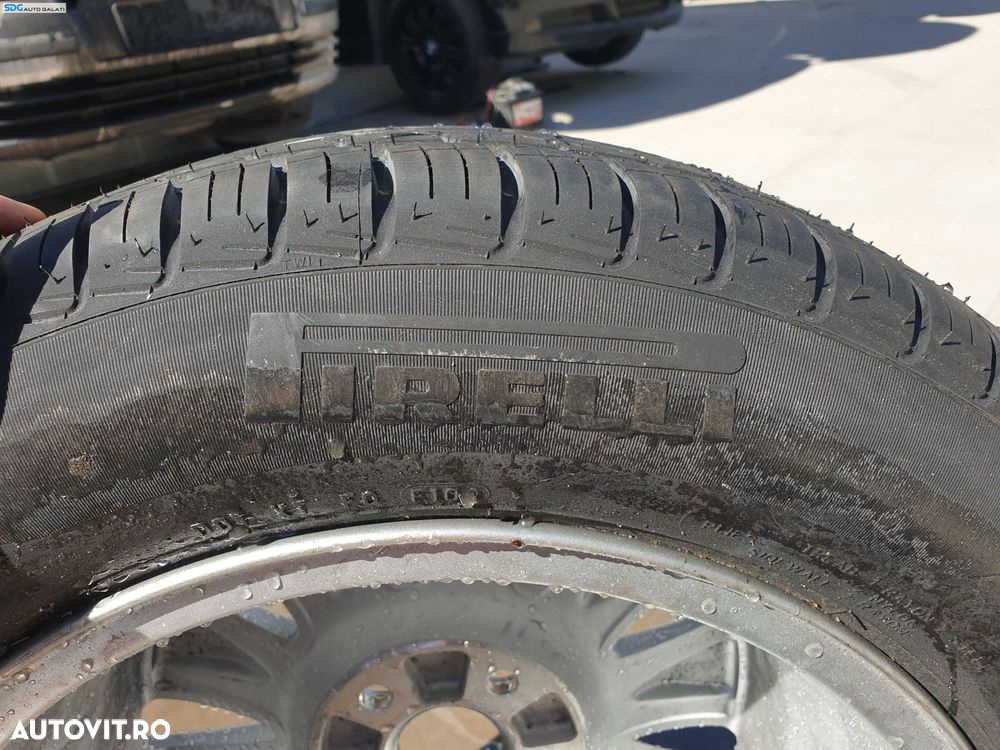 Janta Roata Rezerva Aliaj cu Anvelopa Vara 205 60 R16 5x112 Volkswagen Golf 6 2008 - 2014 [K6914] - 7