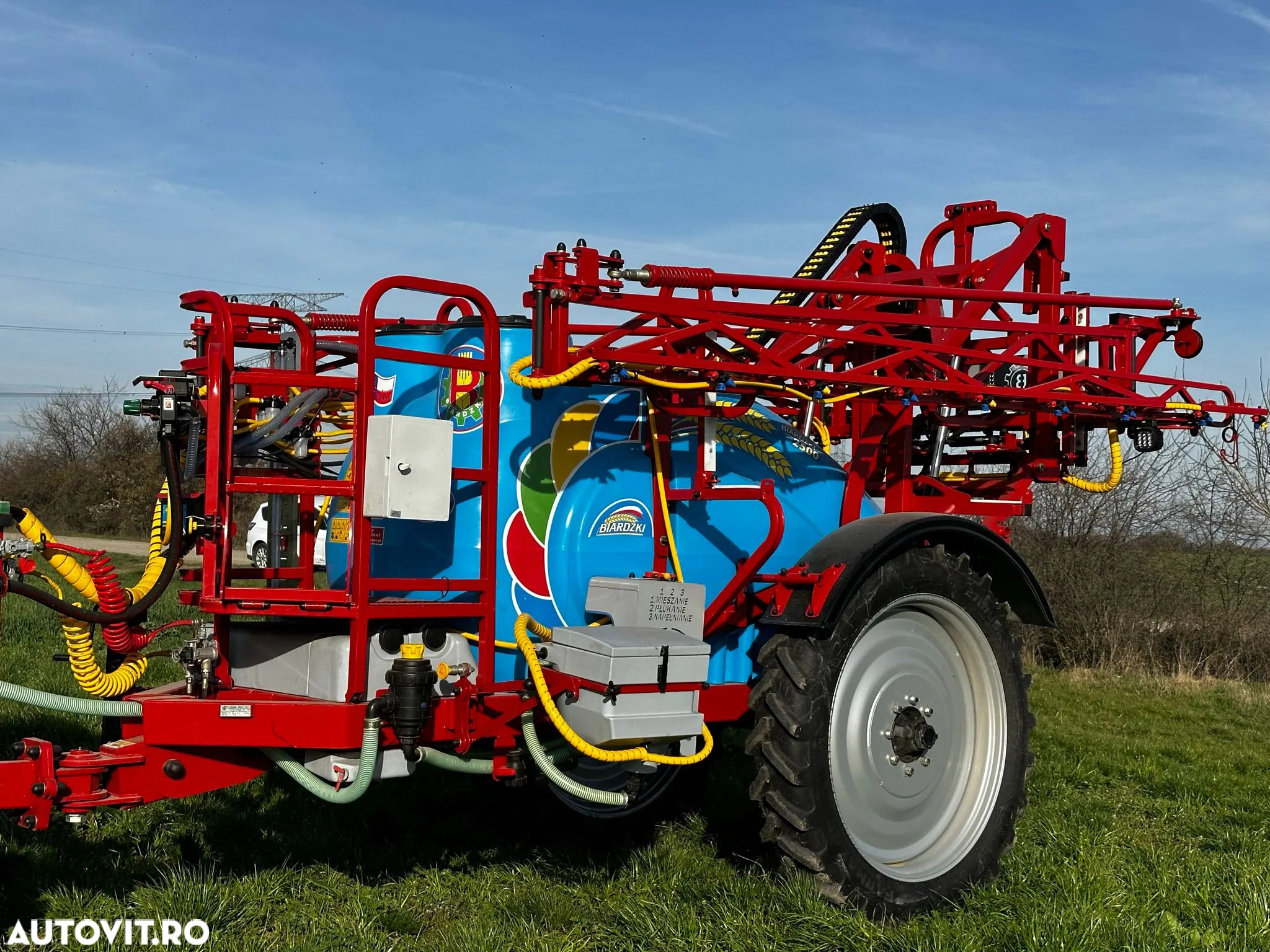 Terraking Instalatie de erbicidat / MET 1500-2000-2500-3000L - 2