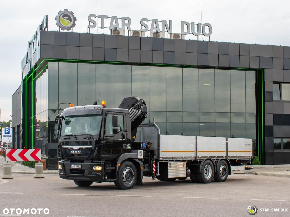 MAN TGM 26.290 6x2 HMF 2120-K5 HDS Żuraw - 12