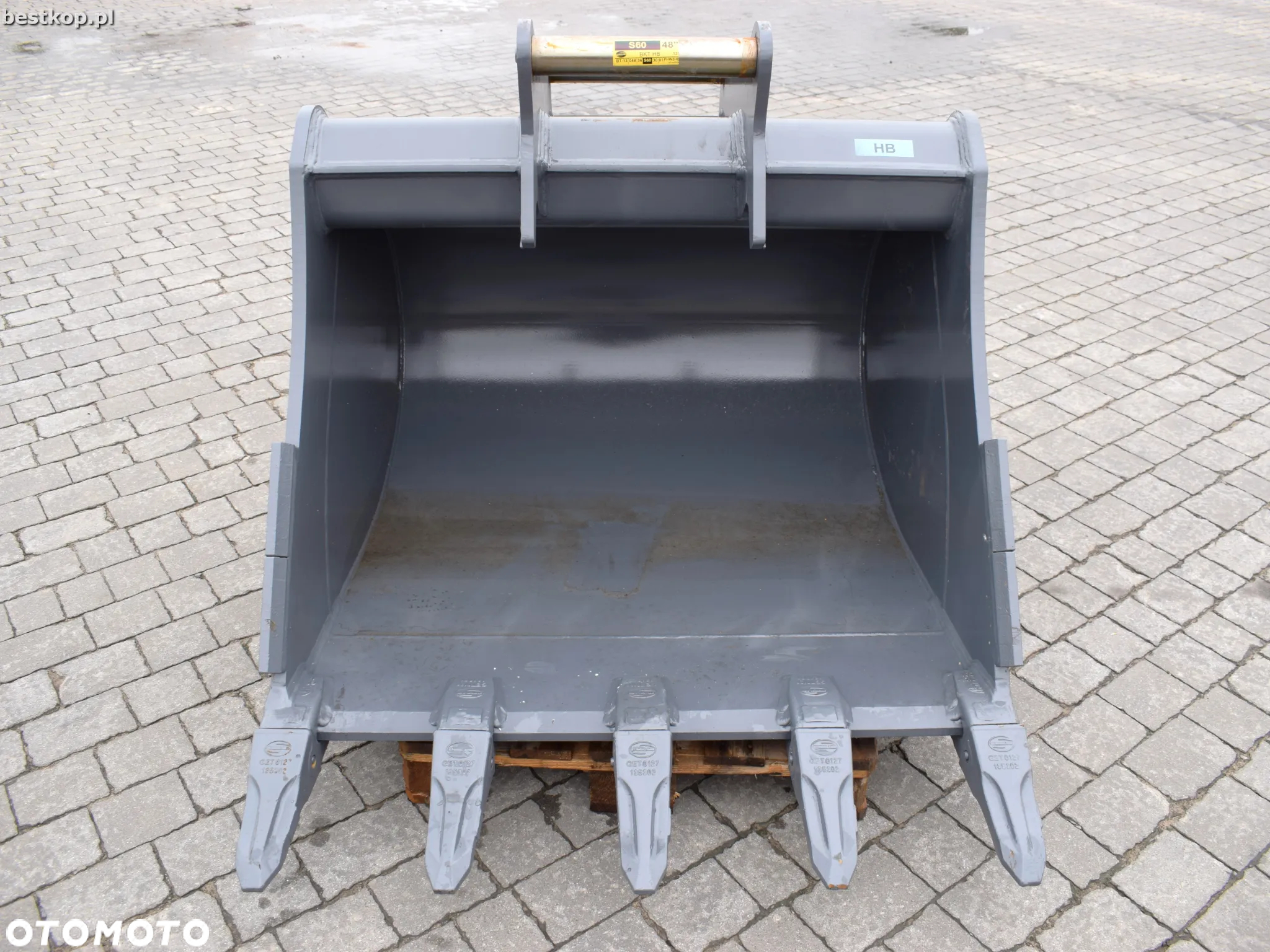 Łyżka kopiąca z zębami S60 120 cm Strickland poj. 0.8m3 - 8