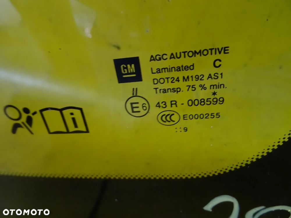 SZYBA CZOŁOWA PRZEDNIA OPEL INSIGNIA A KOMBI NR298 - 10